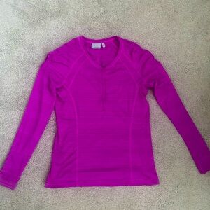 Athleta Pacifica Illume UPF Fitted Top, excellent condition, size L